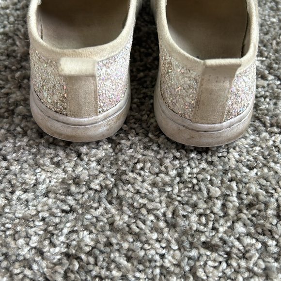Cat & Jack toddler girl sparkle slip on tennis shoes size 9 - Picture 7 of 7